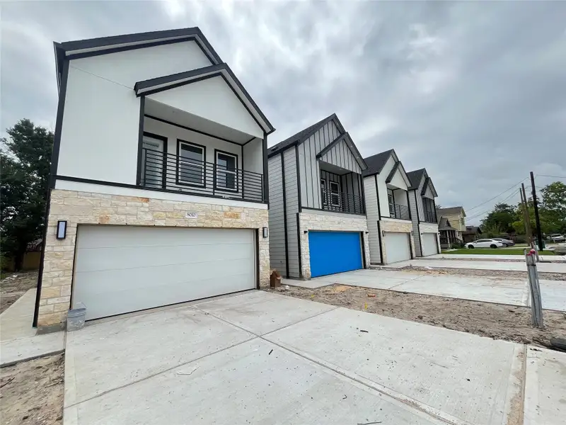 Front exterior of a new home in , Houston, TX, highlighting curb appeal (Image 2). Front exterior of a new home in , Houston, TX, highlighting curb appeal (Image 2).