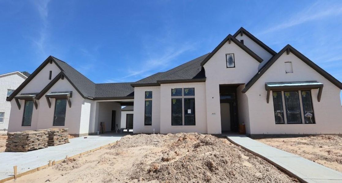 In-progress construction of a new home in Dunham Pointe, Cypress, TX (Image 12).