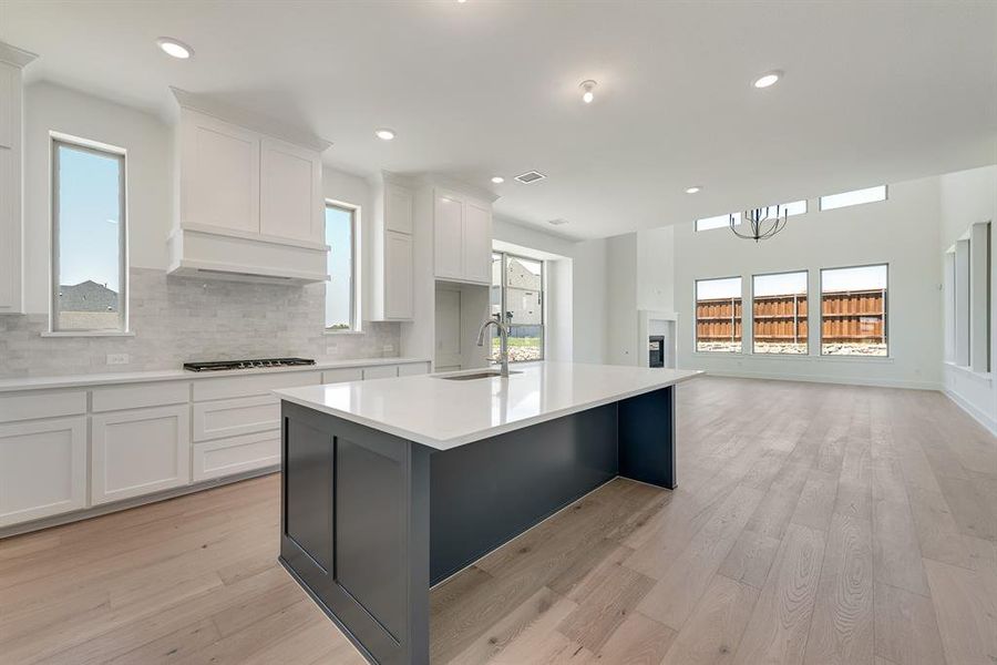 Furnished interior view inside a new home in The Homestead - 62', Rockwall (Image 9).