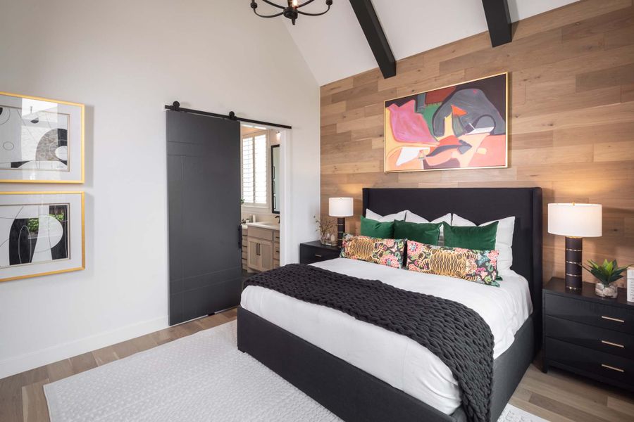 Representative Primary Bedroom - some options shown