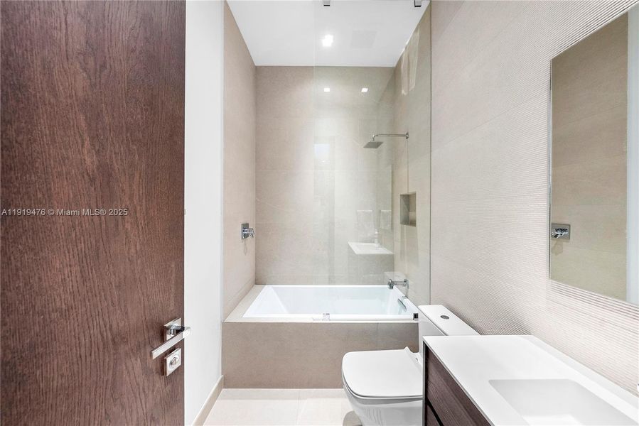 Furnished interior view inside a new home in , Miami Shores (Image 33). Furnished interior view inside a new home in , Miami Shores (Image 33).