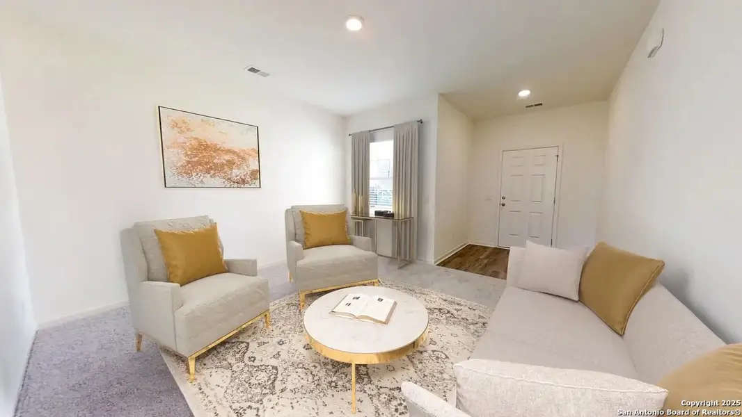 Furnished interior view inside a new home in Saddlebrook Ranch, Schertz (Image 10). Furnished interior view inside a new home in Saddlebrook Ranch, Schertz (Image 10).