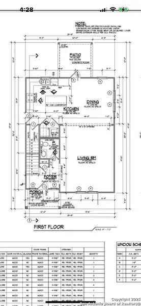 2D floor plan layout of this home in , San Antonio, TX (Image 2).