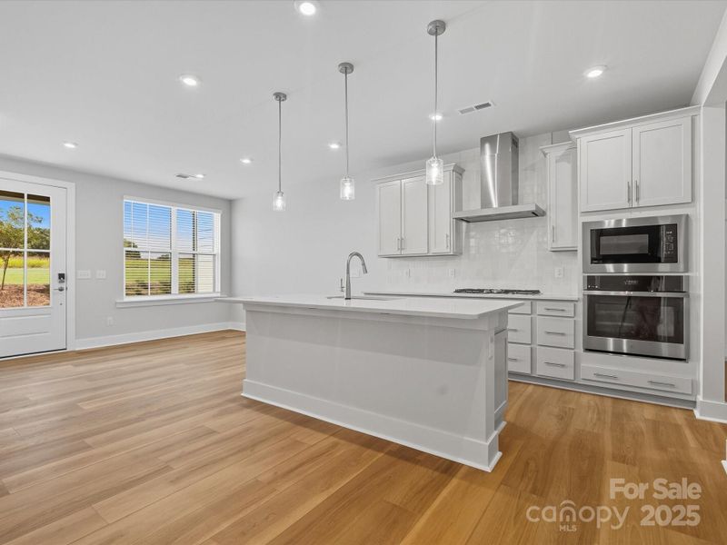 Gourmet Kitchen Layout at the Heart of the Home.