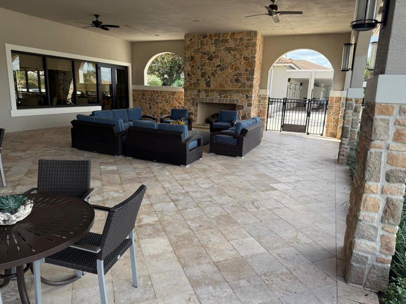 Outdoor Lounge Area