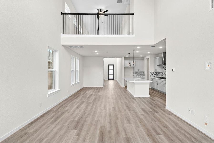 Spacious, unfurnished interior of a new home in University Heights, Round Rock (Image 33). Spacious, unfurnished interior of a new home in University Heights, Round Rock (Image 33).