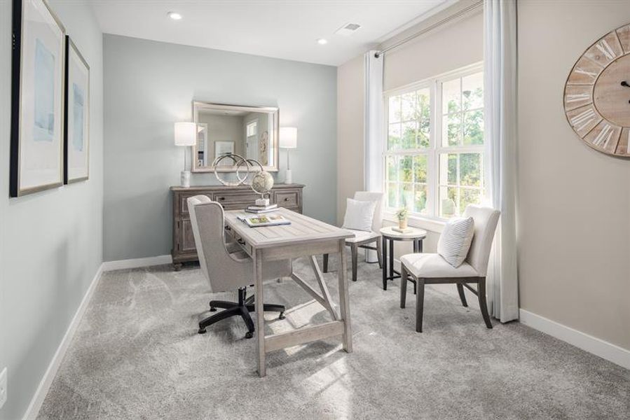 Furnished interior view inside a new home in Hope Pointe, North Myrtle Beach (Image 5).