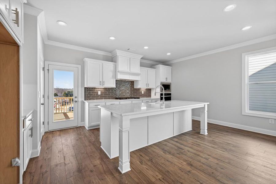 Furnished interior view inside a new home in Hemingway, Flowery Branch (Image 10).