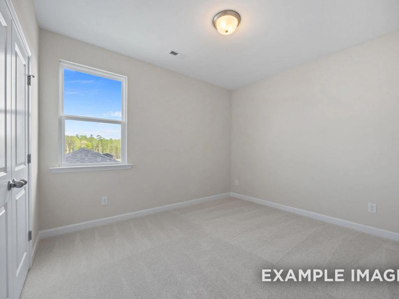 Spacious, unfurnished interior of a new home in Forestville Yard, Knightdale (Image 22).