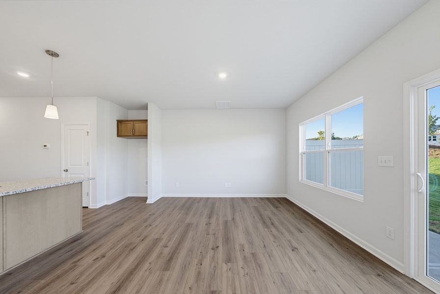 Spacious, unfurnished interior of a new home in Sweetbrier, Durham (Image 20). Spacious, unfurnished interior of a new home in Sweetbrier, Durham (Image 20).