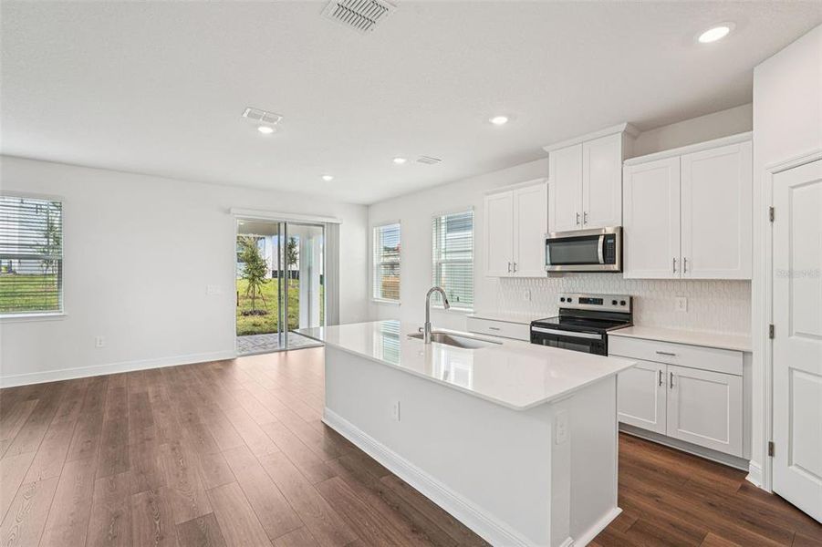 Furnished interior view inside a new home in Cyrene at Minneola, Minneola (Image 5). Furnished interior view inside a new home in Cyrene at Minneola, Minneola (Image 5).