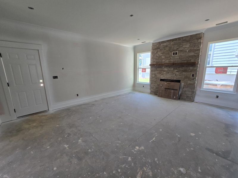 In-progress construction of a new home in Marble Tree, Ball Ground, GA (Image 16).