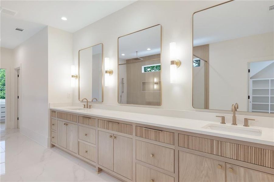 Furnished interior view inside a new home in , Alpharetta (Image 10).