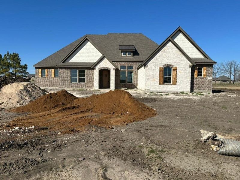 In-progress construction of a new home in Fannin Ranch, Leonard, TX (Image 21).