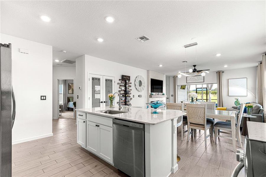 Furnished interior view inside a new home in , Ocala (Image 15).
