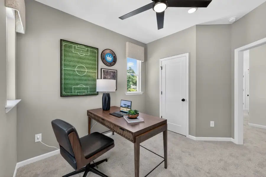 Furnished interior view inside a new home in Amplitude, Charlotte (Image 11).