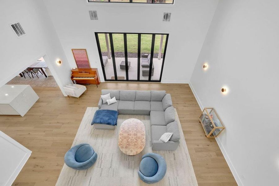 Furnished interior view inside a new home in , Marietta (Image 7).