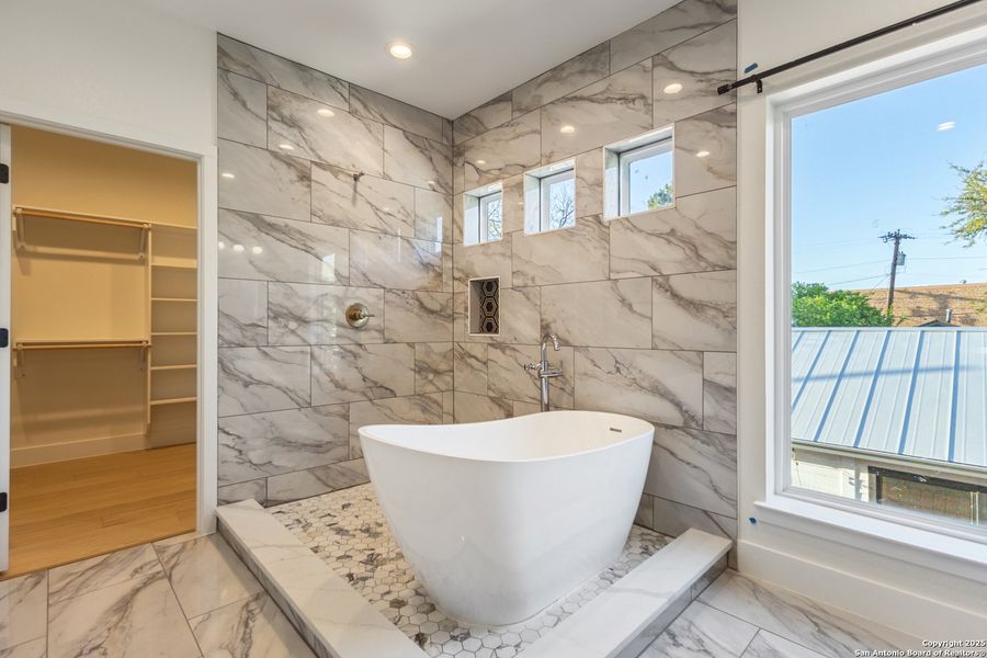 Furnished interior view inside a new home in , San Antonio (Image 42).