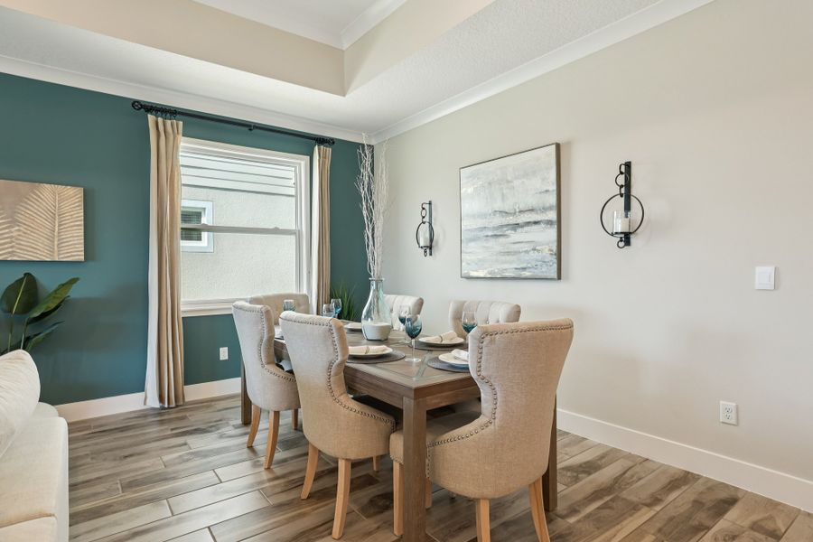 Representative furnished interior of a home built from the Atlantis by Maronda Homes in The Vue, Satellite Beach (Image 18).
