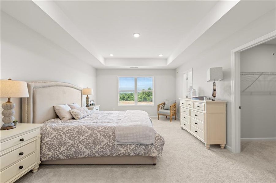 Furnished interior view inside a new home in Hemingway, Cumming (Image 14).