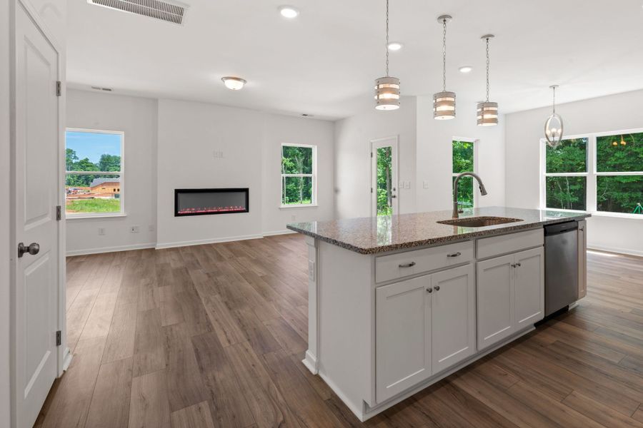 Furnished interior view inside a new home in Jackson Hills, Clarksville (Image 5).