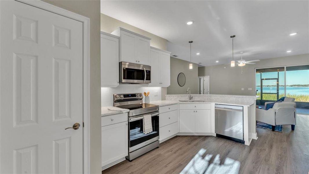 Furnished interior view inside a new home in , Lake Alfred (Image 14). Furnished interior view inside a new home in , Lake Alfred (Image 14).