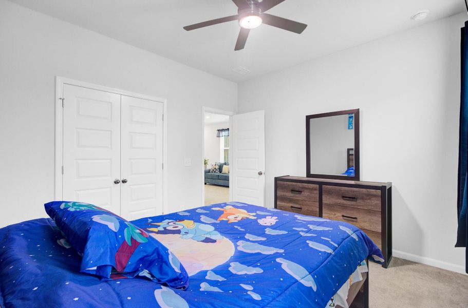 Furnished interior view inside a new home in Limehouse Village: Row Collection, Summerville (Image 12).