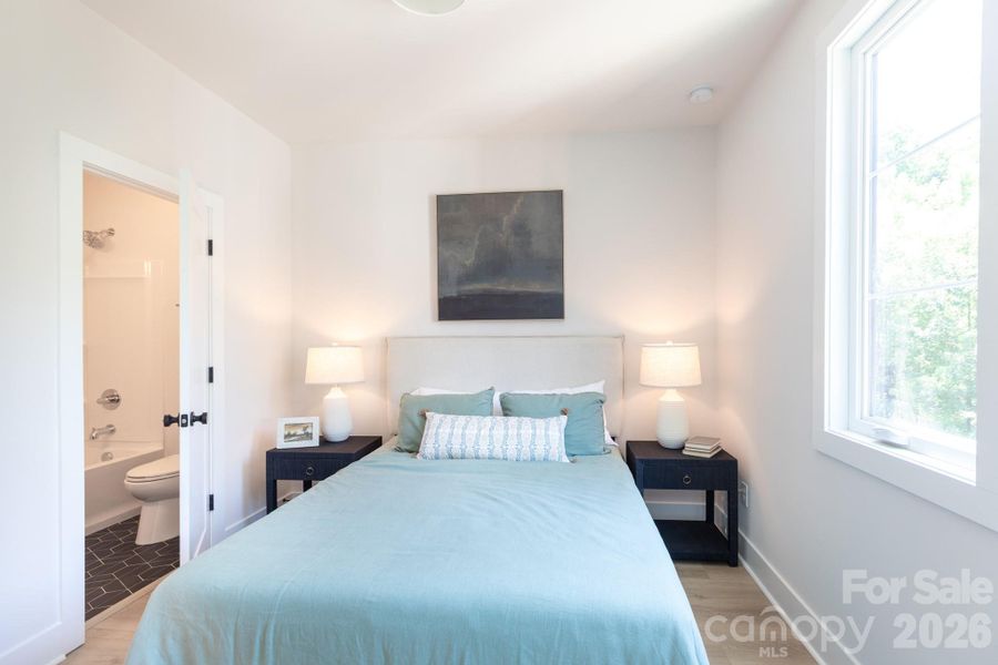 Furnished interior view inside a new home in , Charlotte (Image 14).