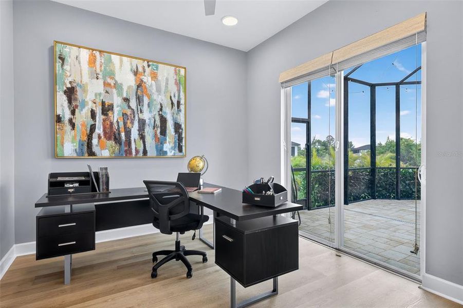Furnished interior view inside a new home in , Cape Coral (Image 39).