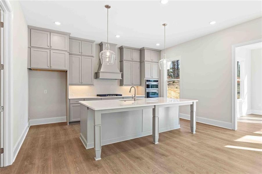 Furnished interior view inside a new home in Ashbury Commons, Powder Springs (Image 14).