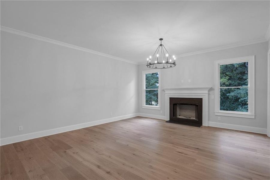 Spacious, unfurnished interior of a new home in , Atlanta (Image 23).