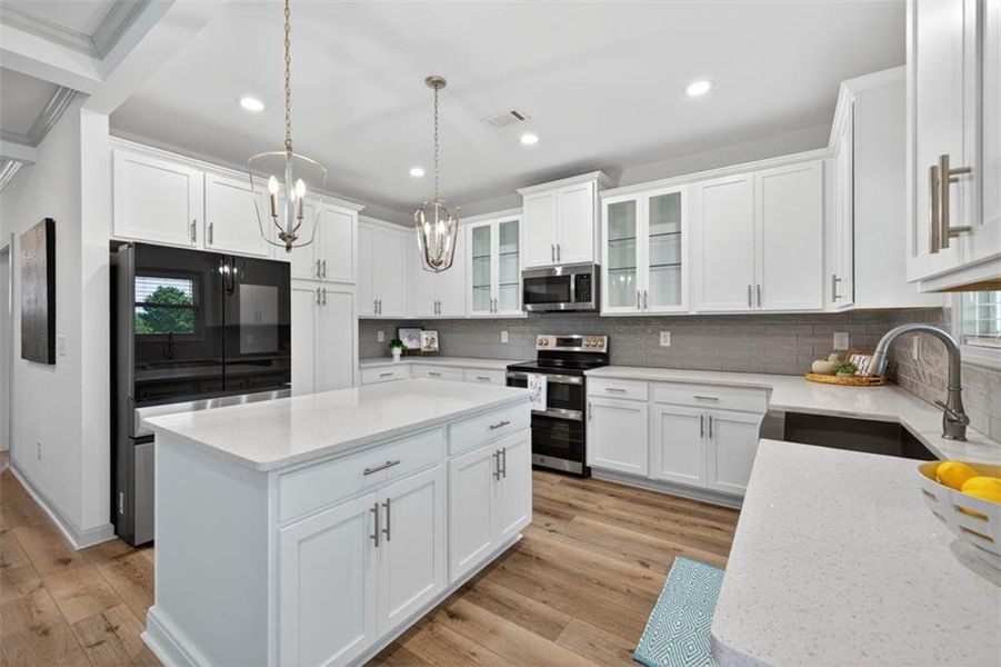 Furnished interior view inside a new home in , Auburn (Image 14).