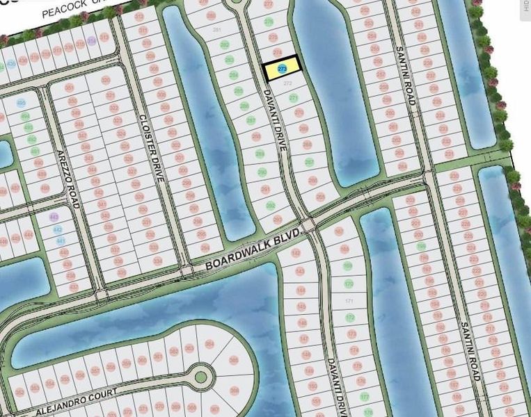 Esplanade at Tradition ~ Site Map