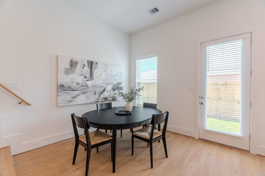 Furnished interior view inside a new home in , Houston (Image 15). Furnished interior view inside a new home in , Houston (Image 15).