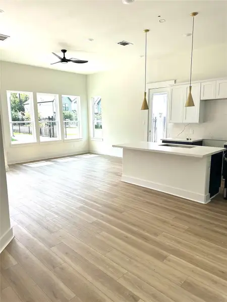 Furnished interior view inside a new home in , Houston (Image 4). Furnished interior view inside a new home in , Houston (Image 4).