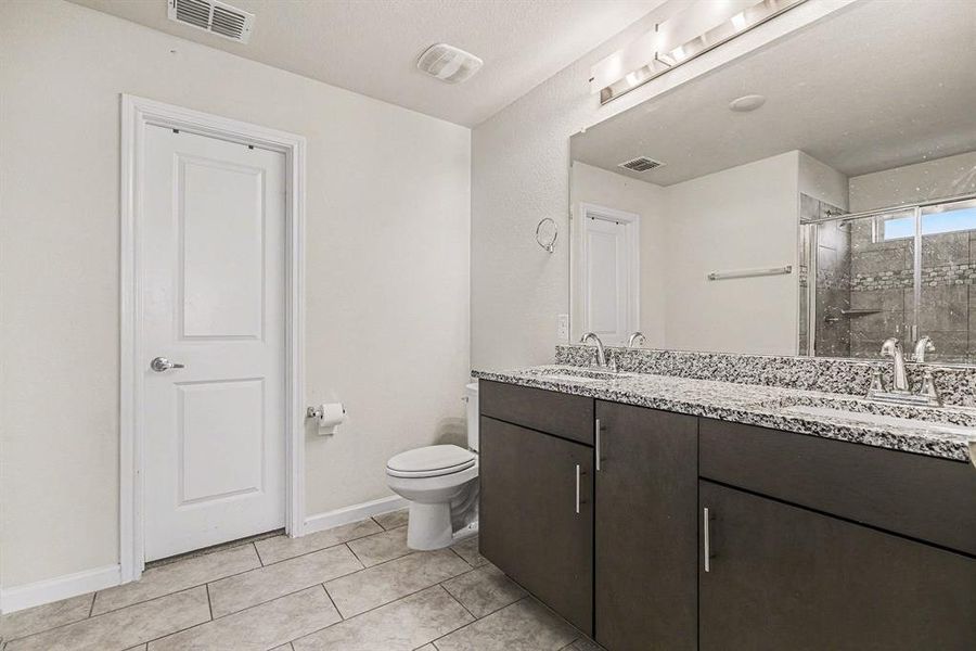 Furnished interior view inside a new home in , Godley (Image 10).