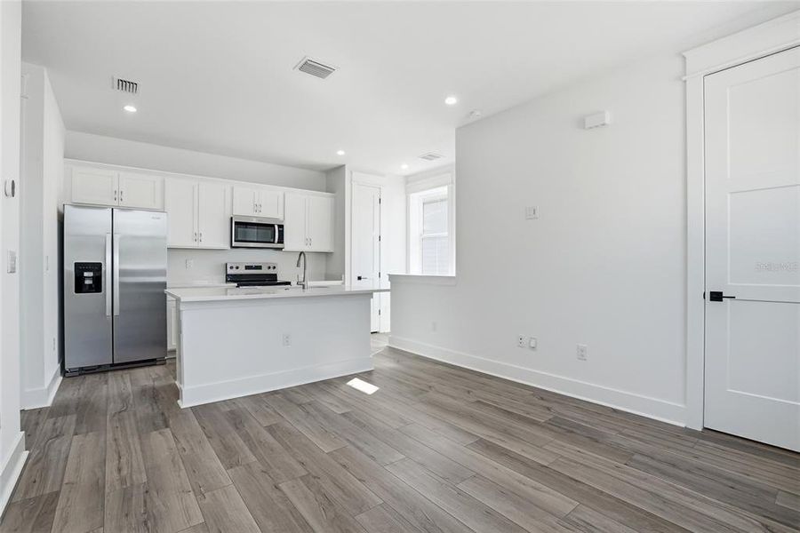 Furnished interior view inside a new home in , St. Petersburg (Image 36).