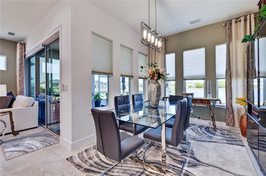 Furnished interior view inside a new home in , Daytona Beach (Image 9).