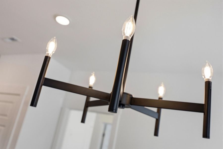 Close-up of interior finishes inside a home in Ponder, Zebulon (Image 9).