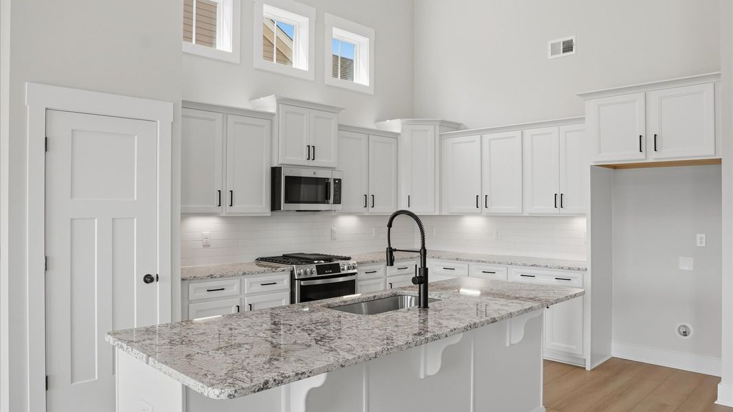 Furnished interior view inside a new home in Iris Meadows, Moore (Image 16).