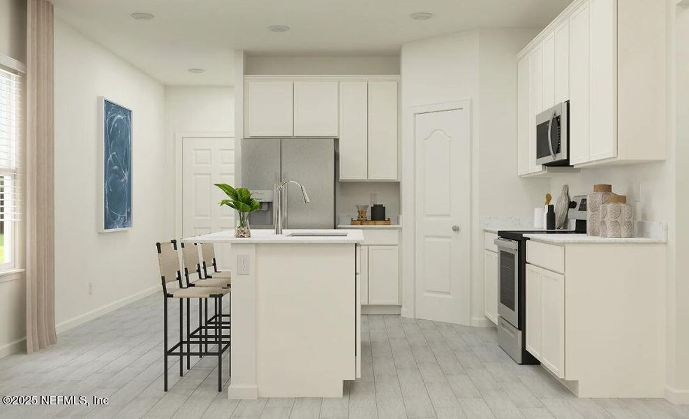 Furnished interior view inside a new home in Stillwater | Active Adult 55+: Stillwater (40s) - Royal Collection, St. Johns (Image 7). Furnished interior view inside a new home in Stillwater | Active Adult 55+: Stillwater (40s) - Royal Collection, St. Johns (Image 7).