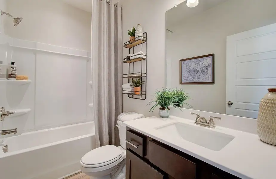 Furnished interior view inside a new home in Pinecrest Ridge, Dacula (Image 3).