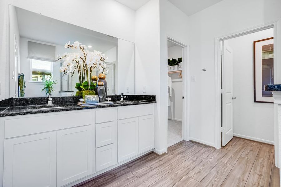 Furnished interior view inside a new home in Mason Woods, Cypress (Image 13).