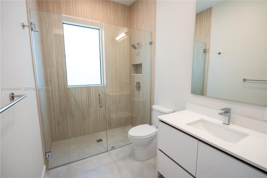 Furnished interior view inside a new home in , Miami (Image 14).