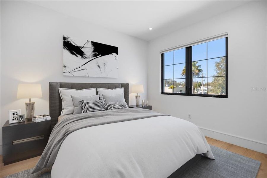Furnished interior view inside a new home in , Sarasota (Image 47).