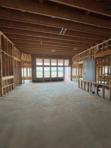 14’ Family room ceiling!
