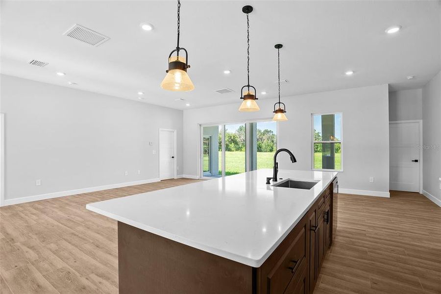 Furnished interior view inside a new home in , San Antonio (Image 4).