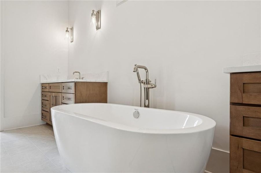 Furnished interior view inside a new home in , Cumming (Image 17).