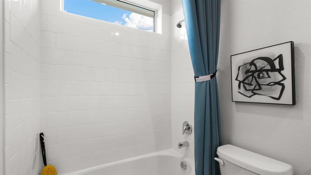 Furnished interior view inside a new home in Lankford Farms, Cleburne (Image 26).