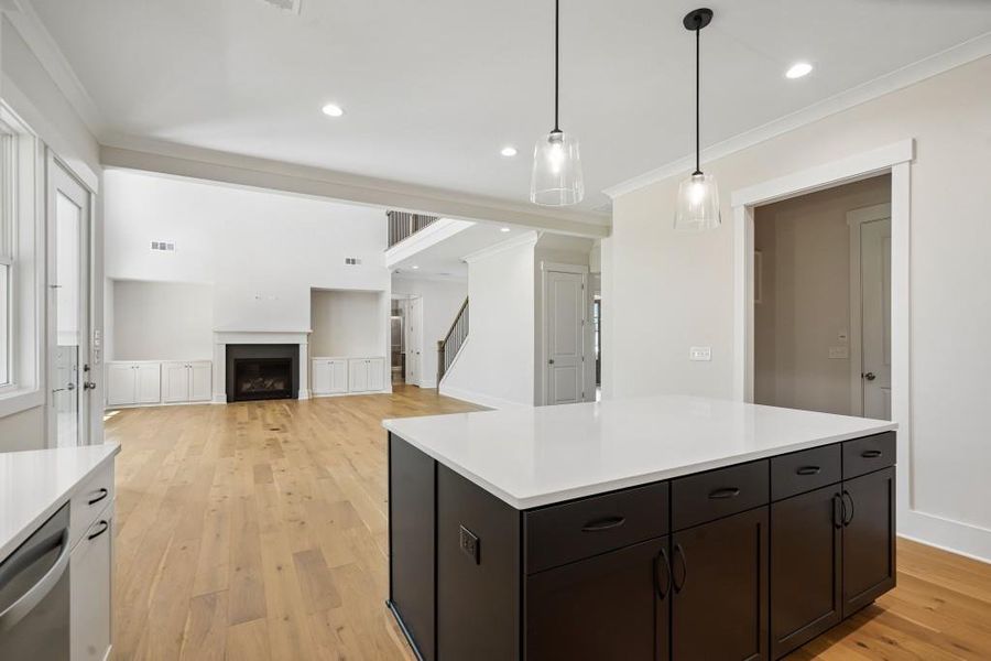 Furnished interior view inside a new home in Arden on Lanier, Cumming (Image 11).